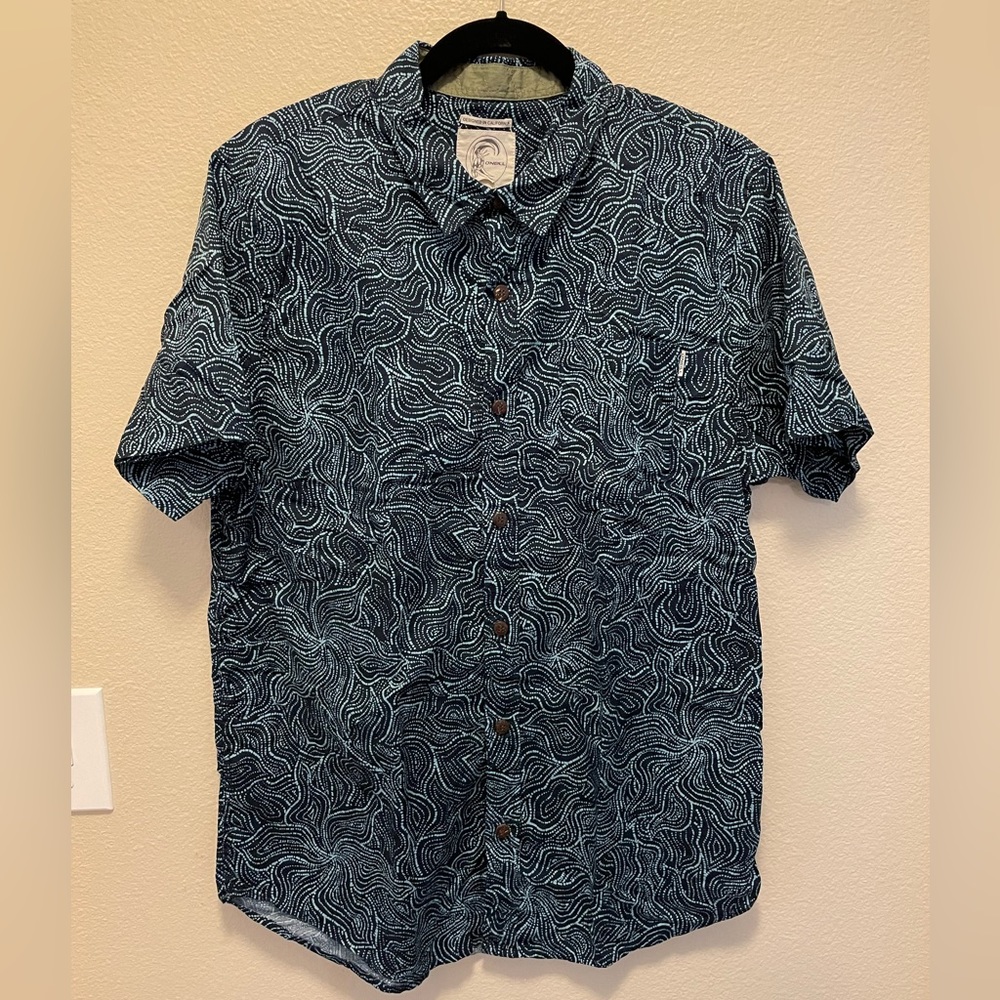 Men’s S/S Casual Button Down Shirt